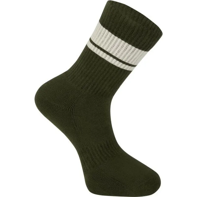 Madison Roam Isoler Crew Socks - Midnight Green